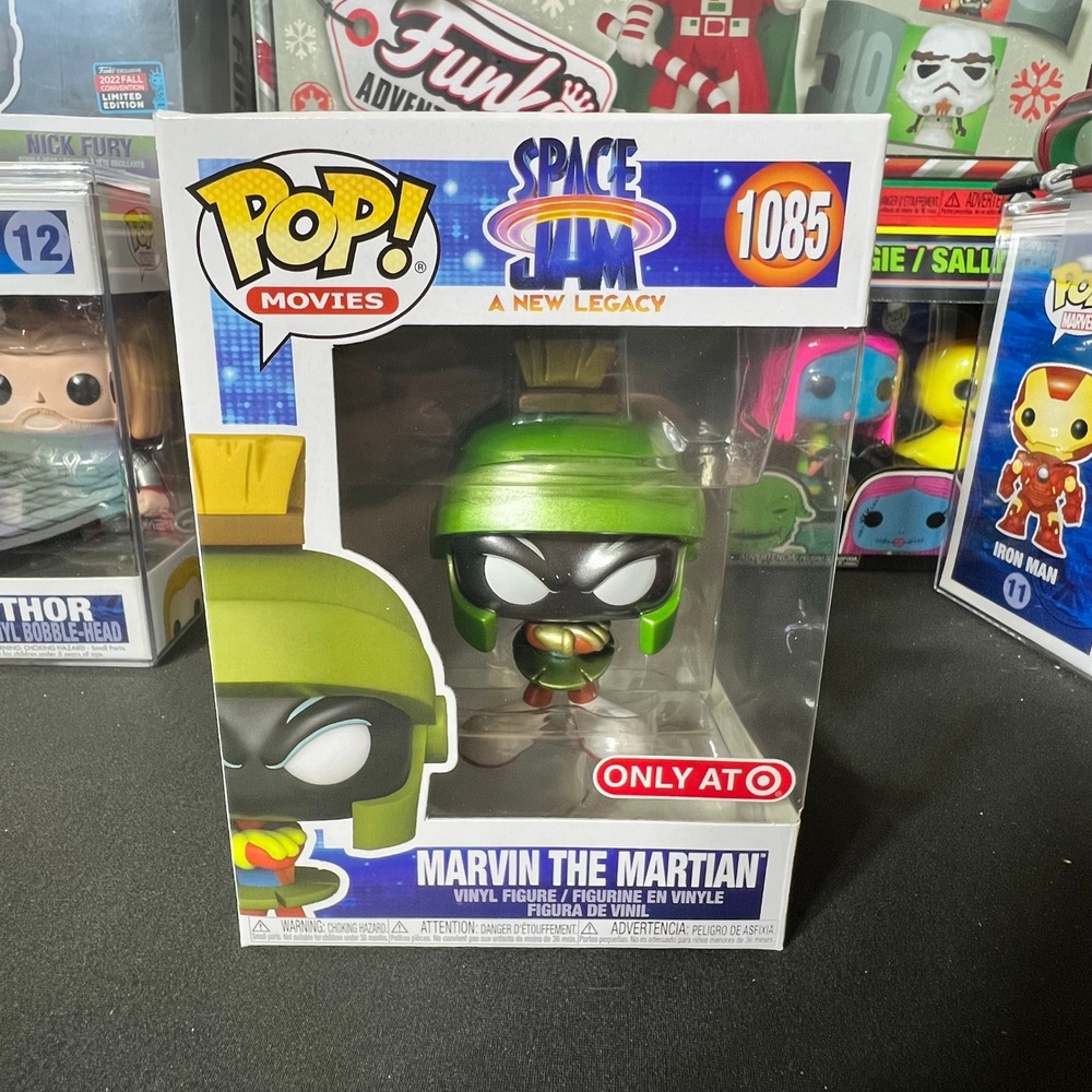 Funko Pop Movies Space Jam A New Legacy Marvin The Martian 1085 Target Exclusive